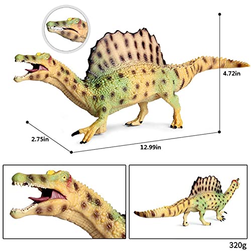 ROIY Dinosaurio Juguete Indoraptor Jurásico Mundo, Simulación Pintado a Mano Real Sientición Dinosaurio Juguete Realista Animal Decorativo Regalo para Niños Niños Niños Niños Educativo Dino Juguete