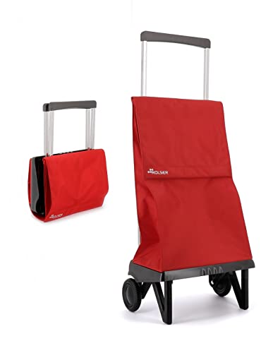 Rolser Carro Plegamatic MF 2 Ruedas Plegable - Rojo