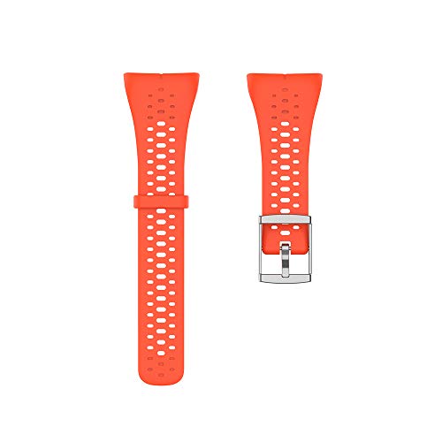 RongYooo WIIKAI Compatible con Polar M400/M430 Correas para Relojes, Correa de Pulsera de Reemplazo.(Naranja)