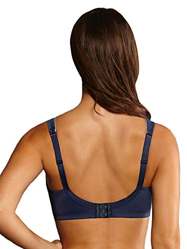 Rosa Faia Soft-BH Twin Sujetador sin Aros, Azul (Patriot Blue 382), 95F para Mujer