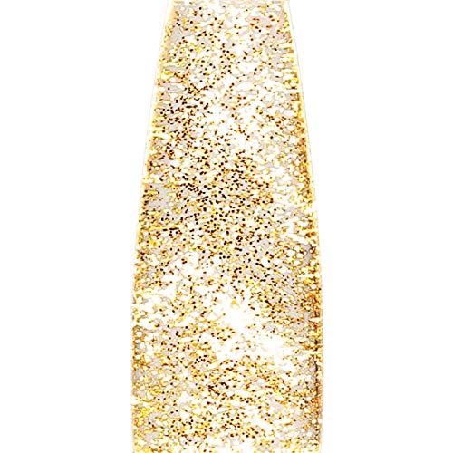 Roxy - Lámpara de lava (40 cm, G9), diseño retro, color dorado