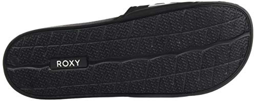 Roxy Slippy, Zapatos de Playa y Piscina para Mujer, Negro (Black FG BFG), 38 EU