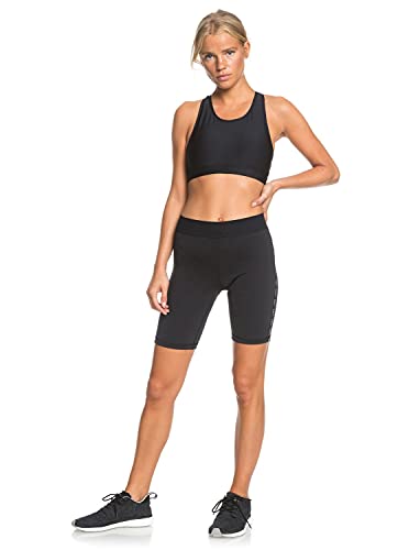 Roxy Underwater Love - Short de Ciclista para Entrenar - Mujer - XL - Negro