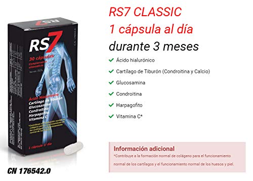 RS7 Articulaciones 180 Cap Family Pack + Muestra gratuita Crema Fisio Forte