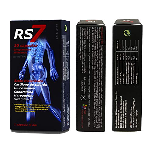 RS7 Articulaciones 180 Cap Family Pack + Muestra gratuita Crema Fisio Forte