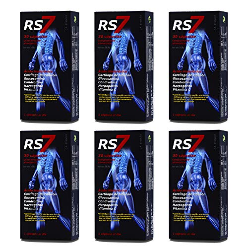 RS7 Articulaciones 180 Cap Family Pack + Muestra gratuita Crema Fisio Forte