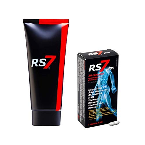 RS7 Plus Articulaciones 30 Cápsulas + Crema Fisio Forte 200ml.