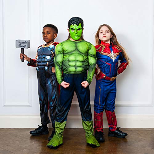 Rubies 640836M - Disfraz infantil de Marvel Avengers Thor, talla M, color negro
