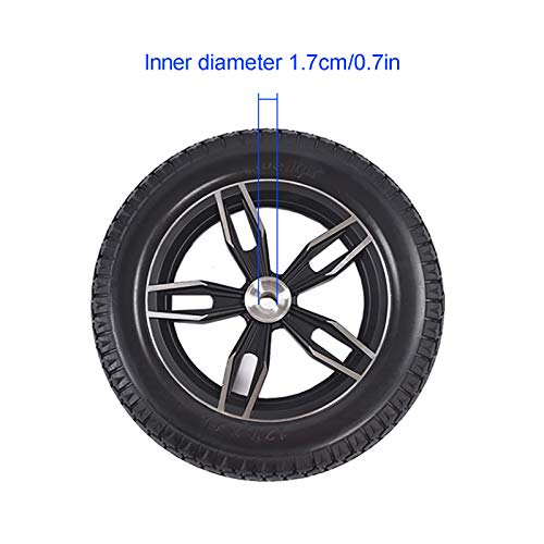 Ruedas De Repuesto Para Silla De Ruedas Eléctrica De 32 Cm Rueda Trasera De Neumático Sólido De Alta Resistencia, Cubo De Rueda De Aleación De Aluminio, Para Sillas De Ruedas Eléctricas(2 Piezas)