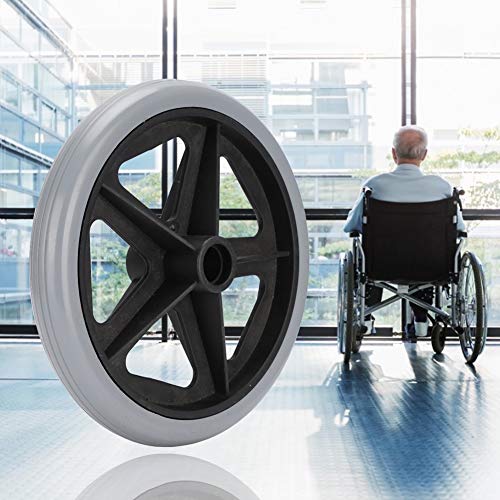 Ruedas para sillas de ruedas, Ruedas eléctricas antideslizantes Ruedas para sillas de ruedas Accesorio para piezas de repuesto para sillas de ruedas resistentes al desgaste(8 inches)