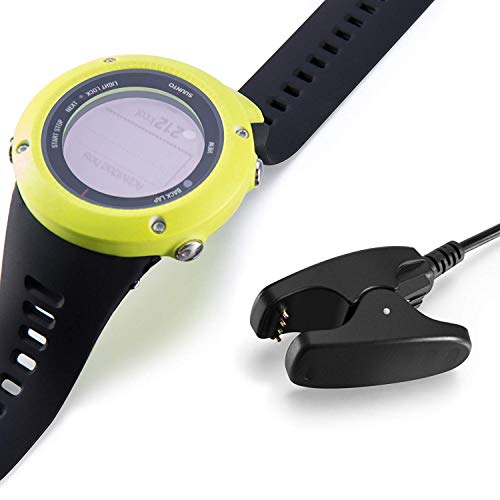 Ruentech Cargador de repuesto compatible con Suunto 5/Suunto 3 Fitness/Ambit 1 2 3/Spartan Trainer Wrist HR/Suunto Traverse/Traverse Alpha/Suunto Kailash.