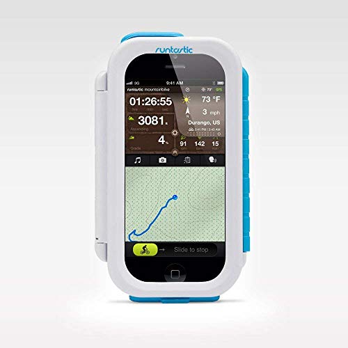 Runtastic Android RN0387 Carcasa de Smartphone para Bicicleta, Color Blanco, Unisex