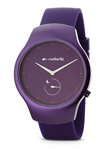 Runtastic Moment Fun - Monitor de actividad (Bluetooth, Runtastic Me app, batería de litio), correa de color ciruela (importado)