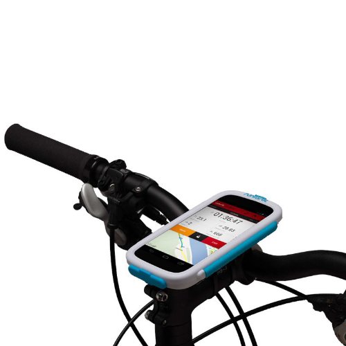 Runtastic RUNCAI1W - Carcasa de smartphone para bicicleta, color blanco