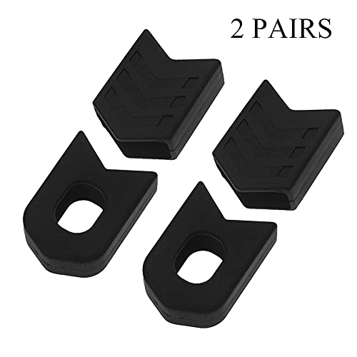 S SMAUTOP 2 Pares De Manivela De Bicicleta De Carretera MTB Funda Protectora De Brazo Protector De Tapa De Bielas Botas De Silicona para Bicicleta Cubierta A Prueba De Polvo Accesorio De Montaña