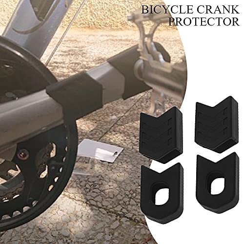 S SMAUTOP 2 Pares De Manivela De Bicicleta De Carretera MTB Funda Protectora De Brazo Protector De Tapa De Bielas Botas De Silicona para Bicicleta Cubierta A Prueba De Polvo Accesorio De Montaña