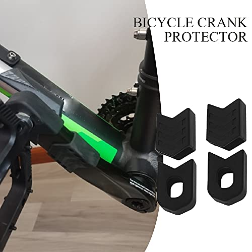 S SMAUTOP 2 Pares De Manivela De Bicicleta De Carretera MTB Funda Protectora De Brazo Protector De Tapa De Bielas Botas De Silicona para Bicicleta Cubierta A Prueba De Polvo Accesorio De Montaña