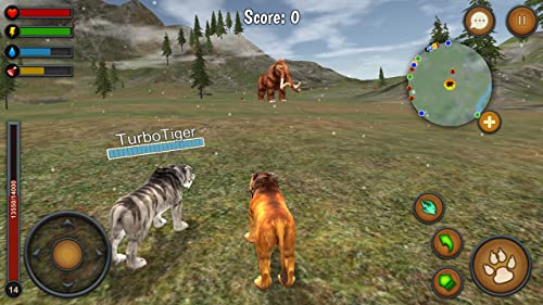 Sabertooth Tiger Multiplayer Chase Simulator