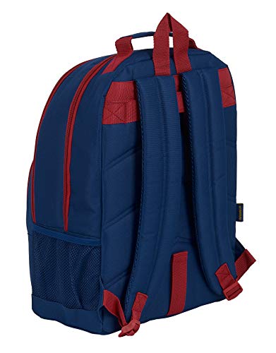 Safta 612029560 Mochila grande con funda ordenador FC Barcelona