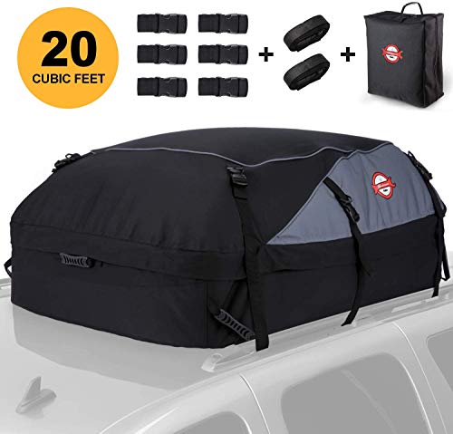 Sailnovo Cofre Techo de Coche Portaequipajes Techo Plegable 580 litros