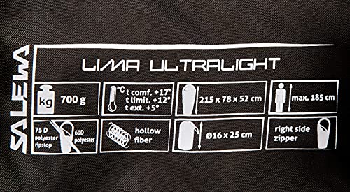 SALEWA Lima Ultralight SB Accesorio, Unisex Adulto, Azul, Right