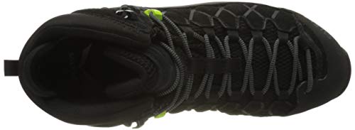 Salewa MS Alp Trainer Mid Gore-TEX Botas de Senderismo, Black/Black, 45 EU