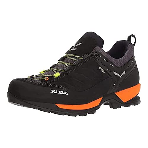 Salewa MS Mountain Trainer Gore-TEX Botas de Senderismo, Black Out/Holland, 43 EU