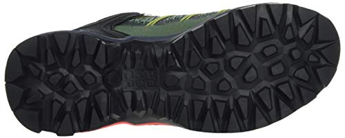 Salewa WS Mountain Trainer Lite Gore-TEX Zapatos de Senderismo, Feld Green/Fluo Coral, 38 EU