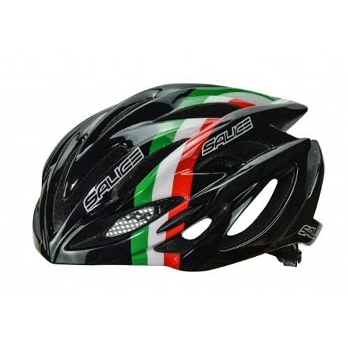 Salice GHIBLI - Casco de ciclismo, color negro, talla 52-58 cm