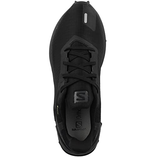 Salomon Alphacross 3 Gore-Tex (impermeable) Mujer Zapatos de trail running, Negro (Black/Black/Black), 39 1/3 EU