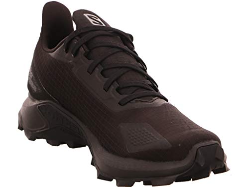 Salomon Alphacross Blast Gore-Tex (impermeable) Mujer Zapatos de trail running, Negro (Black/Black/Black), 40 ⅔ EU