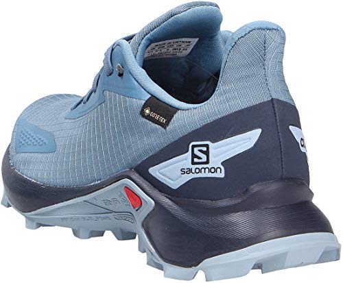 Salomon Alphacross Blast GTX, Zapatillas De Trail Running Impermeables Mujer, Azul (Copen Blue/Navy Blazer/Ashley Blue), 39 1/3 EU