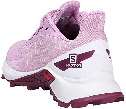 Salomon Alphacross Blast Junior unisex-niños Zapatos de trail running, Blanco (Orchid/White/Plum Caspia), 37 EU