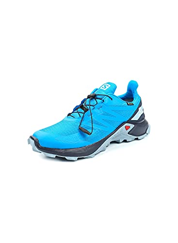 SALOMON Calzado Bajo Supercross Blast GTX, Zapatillas de Trail Running Hombre, Indigo, 42 2/3 EU