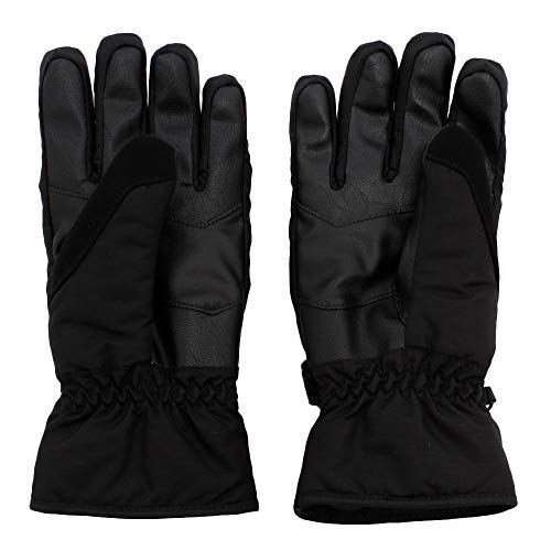 Salomon Force Dry Guantes de esquí y Snowboard, Hombre, Negro (Black), M