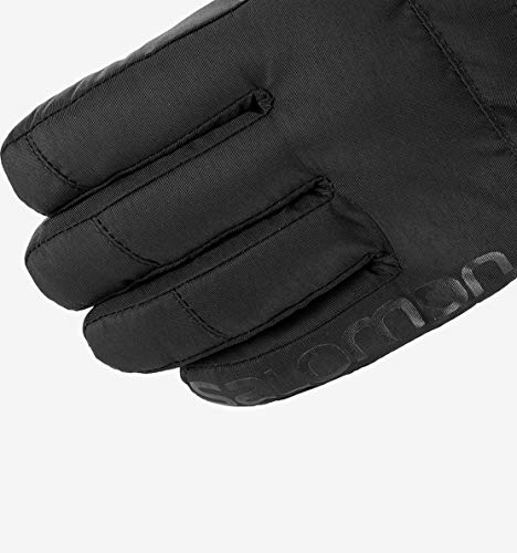 Salomon Force Guantes de esquí y Snowboard, Hombre, Negro (Black), M