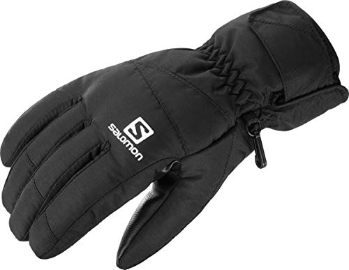 Salomon Force Guantes de esquí y Snowboard, Hombre, Negro (Black), M