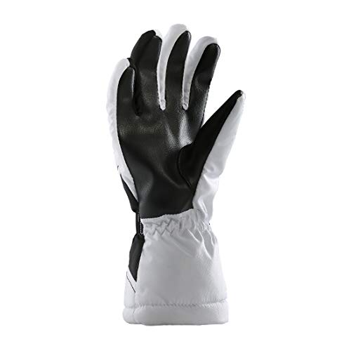 Salomon Force Guantes de esquí y Snowboard, Mujer, Blanco/Negro (White/Black), S