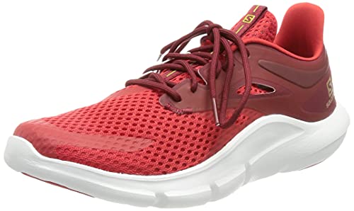 SALOMON Predict Mod, Zapatillas de Running Hombre, Goji Berry/White/Biking Red, 44 EU