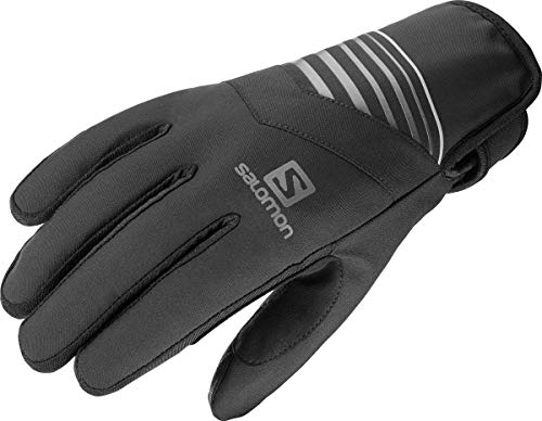 Salomon RS Warm Glove Guantes de esquí nórdico, Unisex Adulto, Negro (Black), L