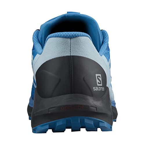 SALOMON Shoes Sense Ride 4, Zapatillas de Trail Running Hombre, Blue Aster/Black/Crystal Blue, 45 1/3 EU