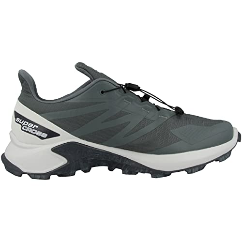 SALOMON Supercross Blast GTX, Zapatillas de Senderismo Hombre, Balsam Green/Lunar Rock/Ebony, 41 1/3 EU