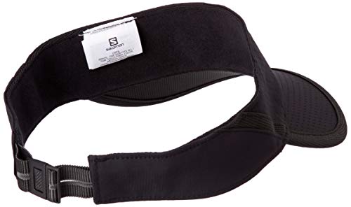 Salomon XA Visor Visera, Unisex Adulto, Negro, Talla única Ajustable