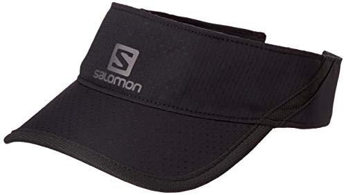 Salomon XA Visor Visera, Unisex Adulto, Negro, Talla única Ajustable