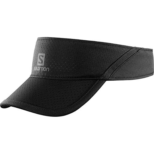 Salomon XA Visor Visera, Unisex Adulto, Negro, Talla única Ajustable