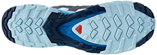 Salomon Zapatilla de hombre XA PRO 3D v8 con 3D Advanced Chassis para trail running, Azul (Sargasso Sea/Imperial Blue/Angel Falls), 41 1/3 EU