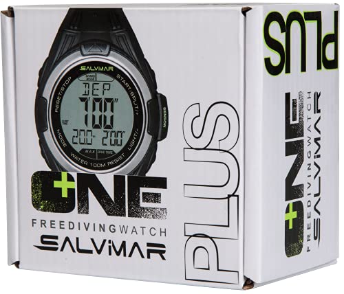 SALVIMAR 8000 Reloj de Buceo Unisex, Color Negro