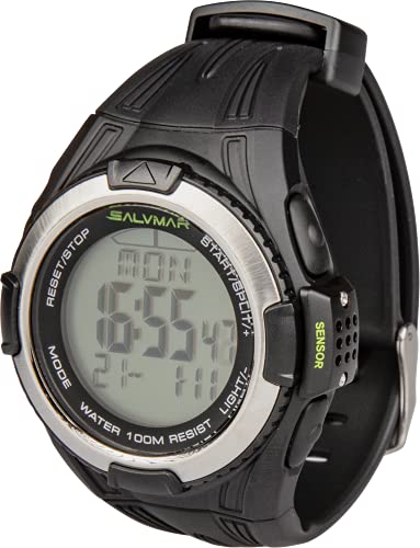 SALVIMAR 8000 Reloj de Buceo Unisex, Color Negro