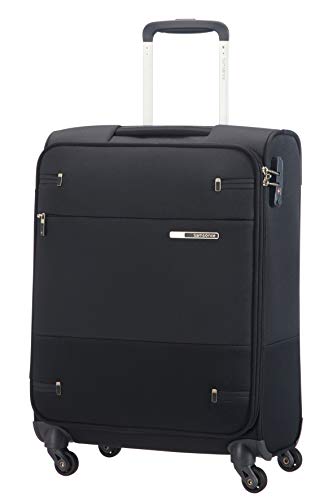 Samsonite Base Boost Spinner S Equipaje de mano, 55 cm, 39 L, Ancho: 40 cm, Negro (Black)