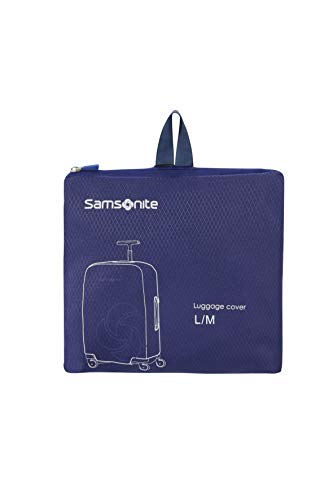Samsonite Global Travel Accessories - Funda para Maleta Plegable , L, Azul (Midnight Blue)